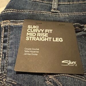 Silver Jeans Women's Blue Curvy Fit Jeans